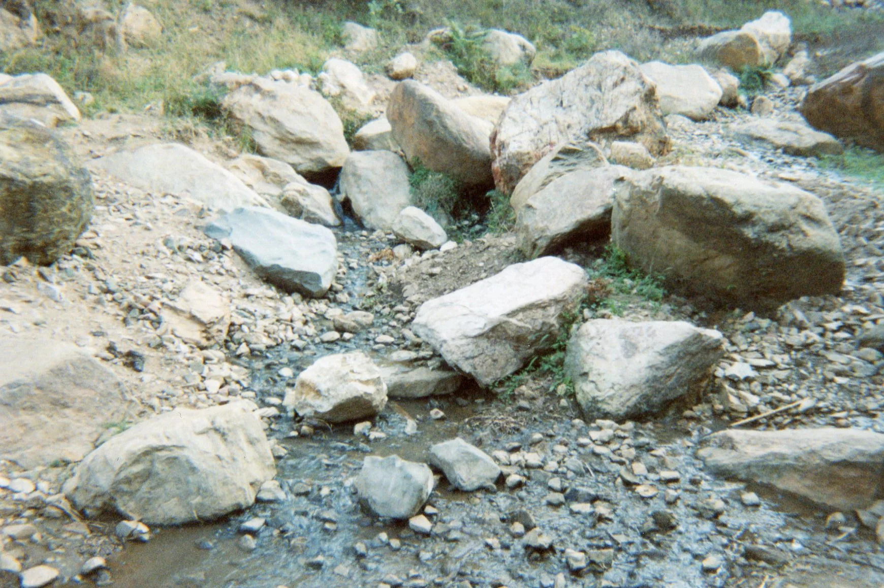 After leaving the armed group, my child was working breaking stones.