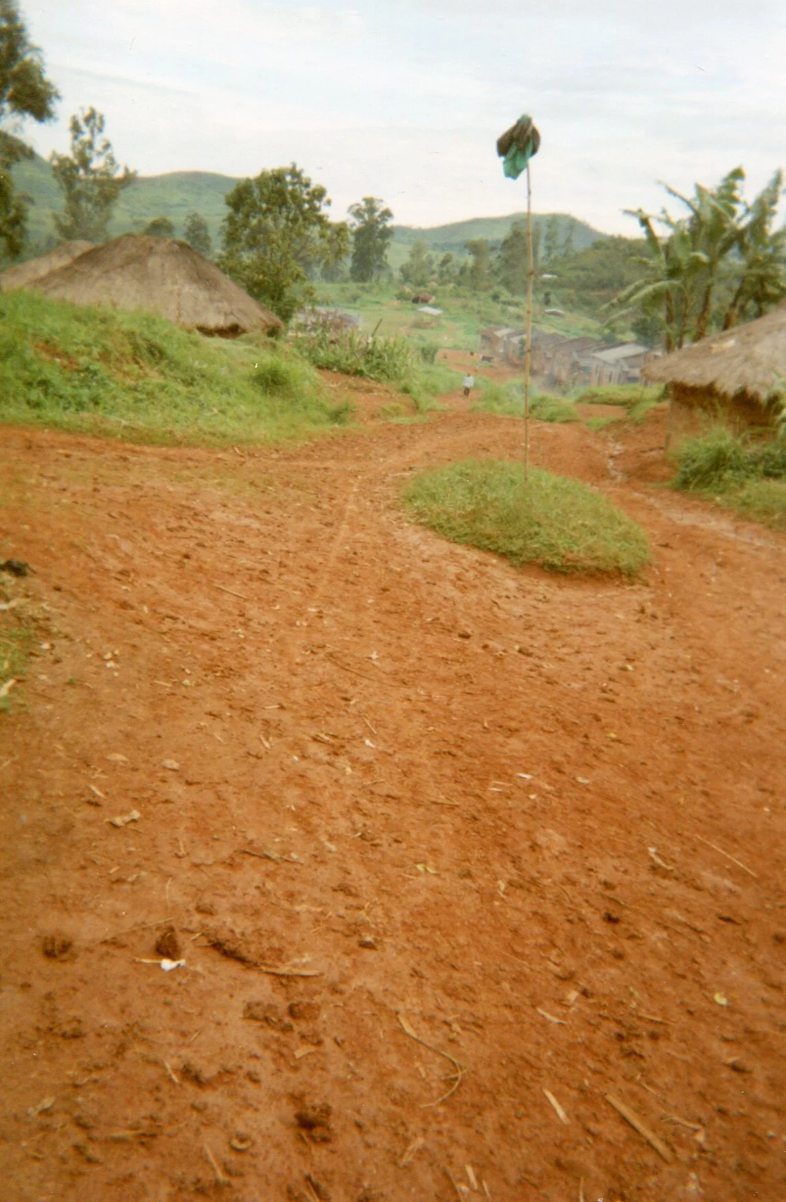 A camp for demobilised people who cultivate a collective field.