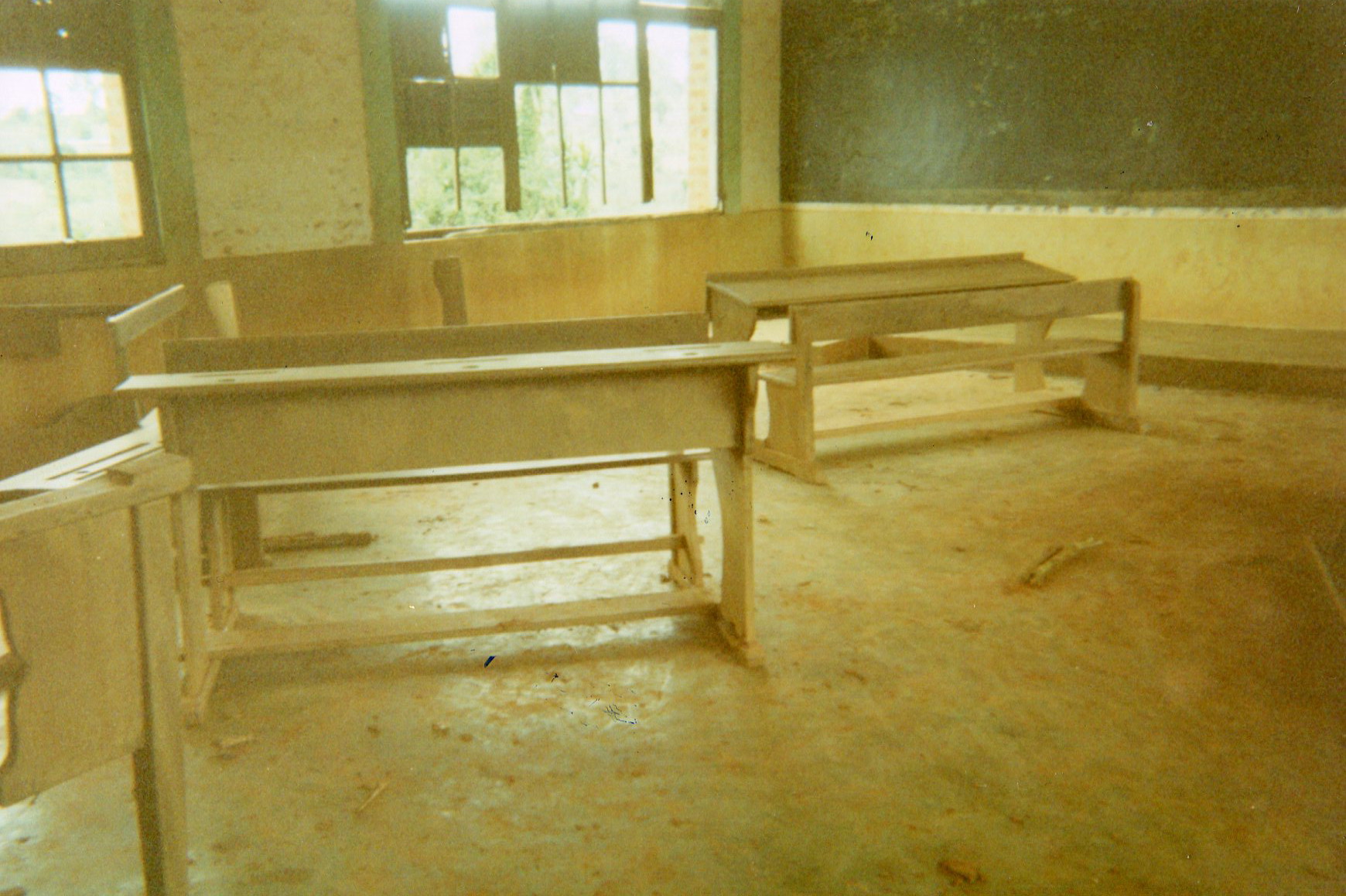  Rehabilitate the school and equip the classrooms.&nbsp; 