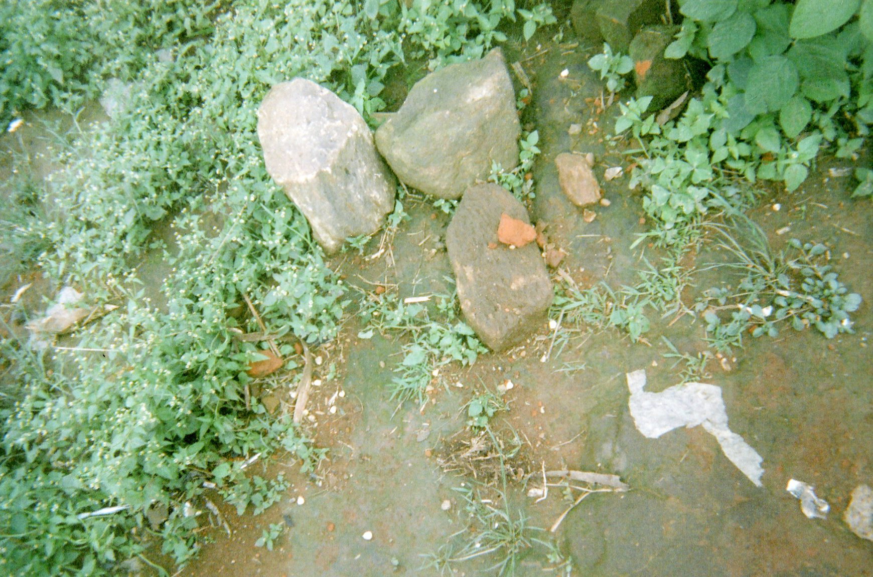  These stones represent our brothers and friends who were innocently killed by militias in 2001. 