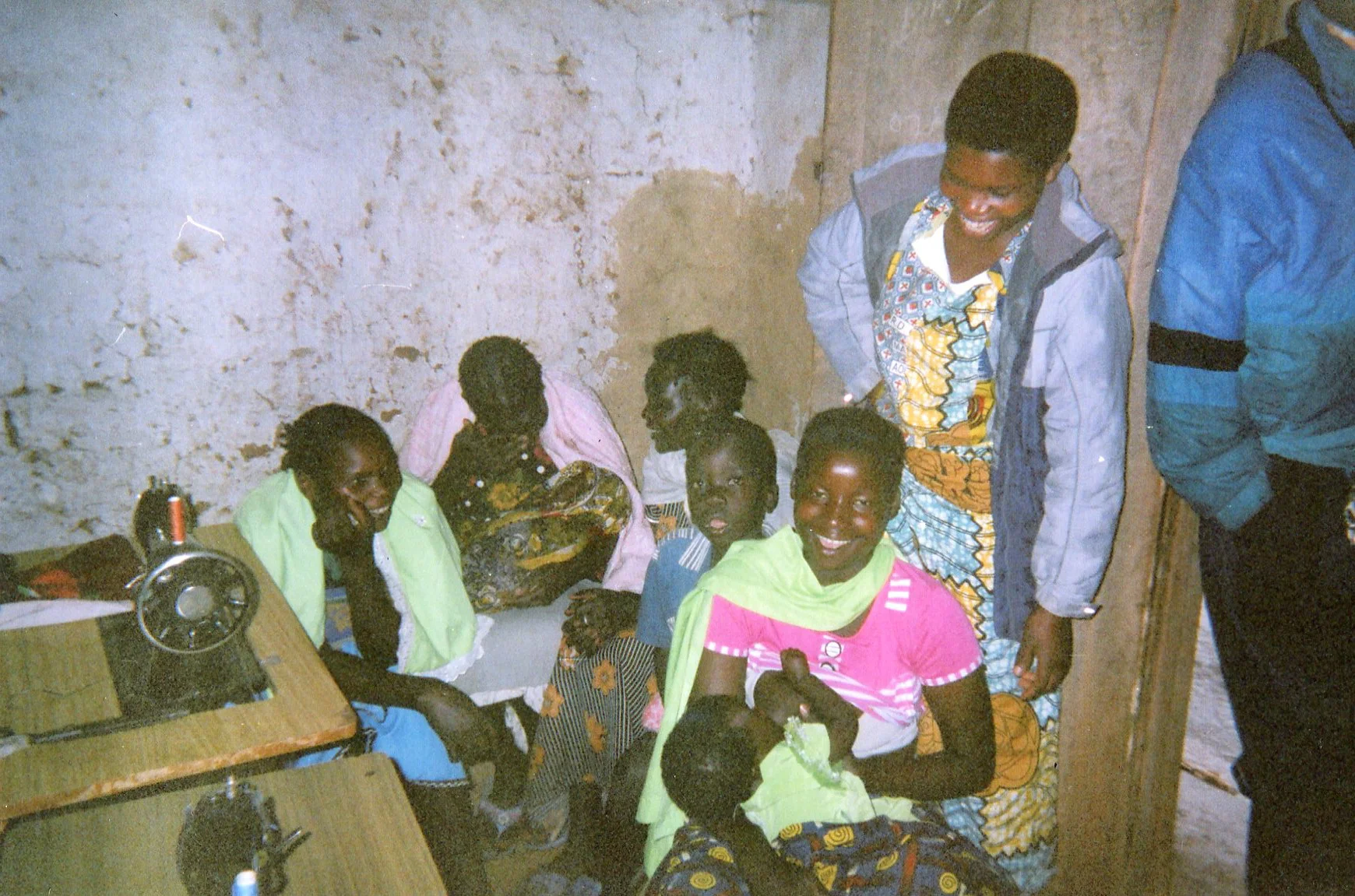 These women and children wish and must live in a sure place where there are not bullets firing. 