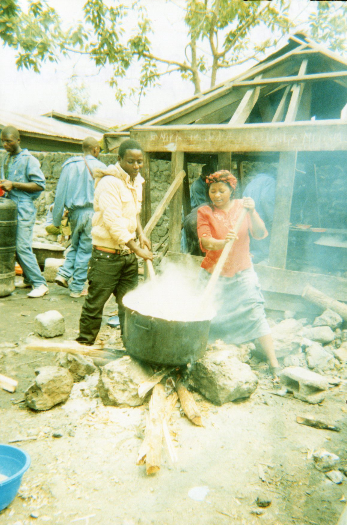  I am punished because of bad behavior and smoking (have &nbsp;to cook and make ugali for the school).&nbsp; 
