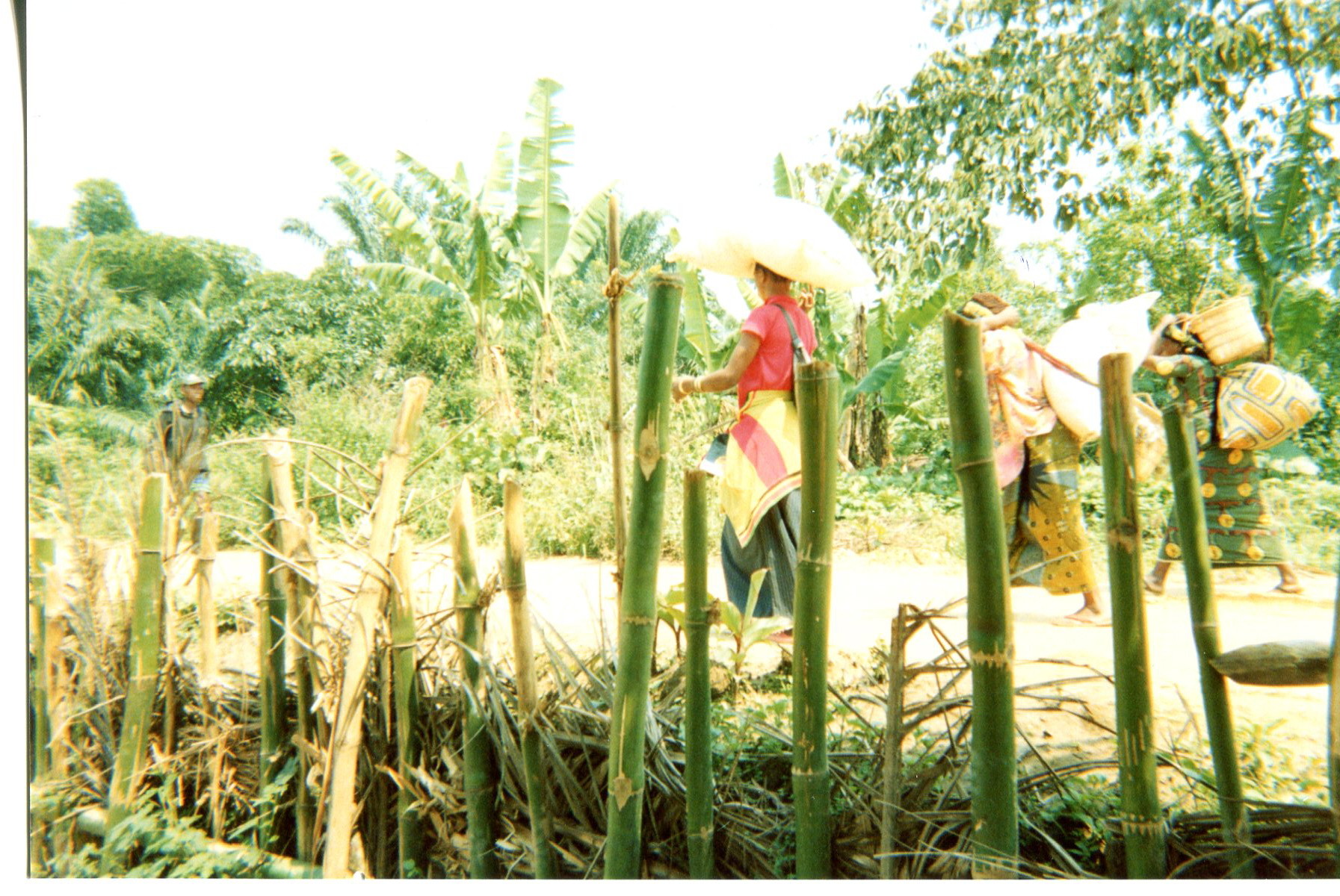  Displaced people from the village during the war.&nbsp; 