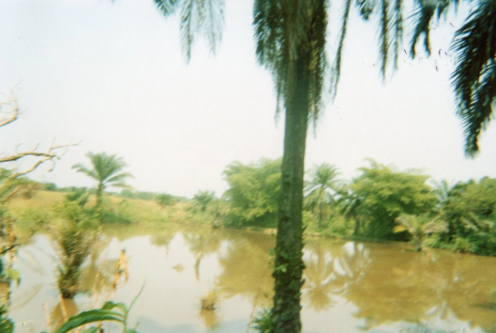 This is a place where we went to bathe after a week without washing our bodies.
