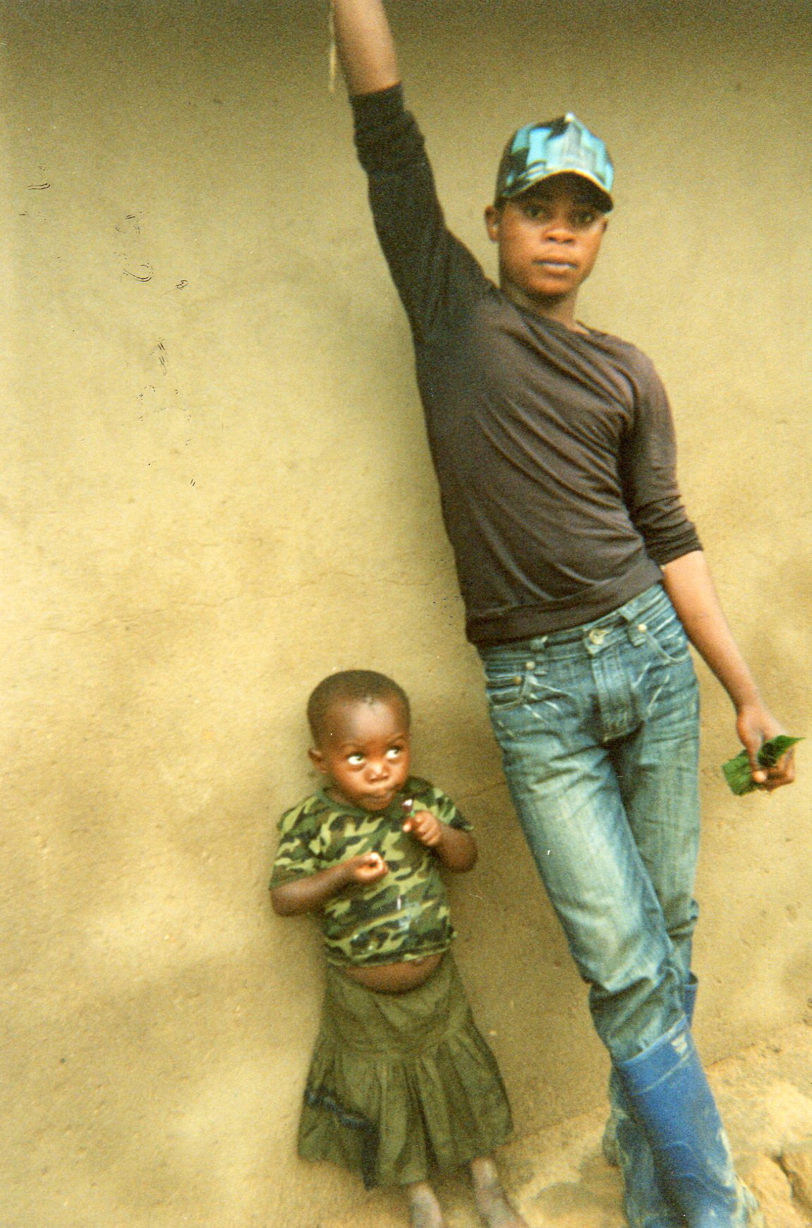  This boy watched over me and gave me his clothes when I left the forest.&nbsp; 