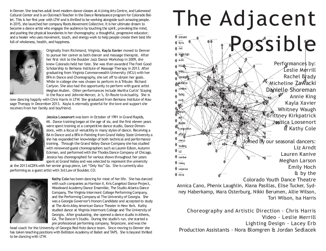 LTW - The Adjacent Possible program