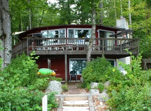 The lakehouse in all its thirteen-sided glory.