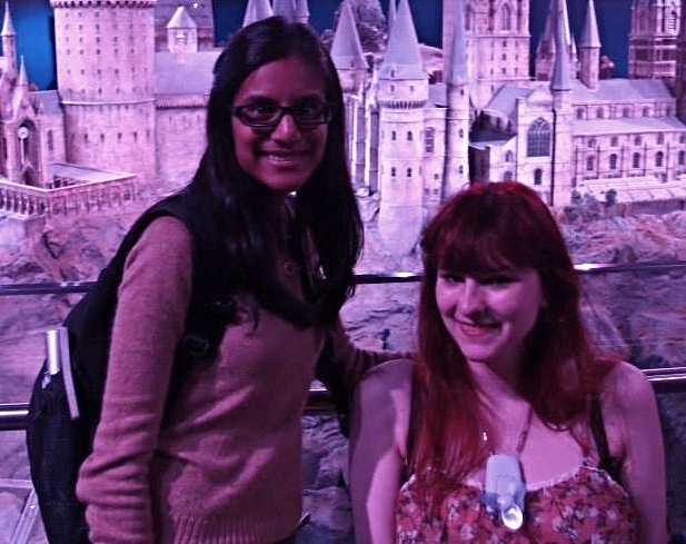  Heather P. and I at the Studio Tour. 