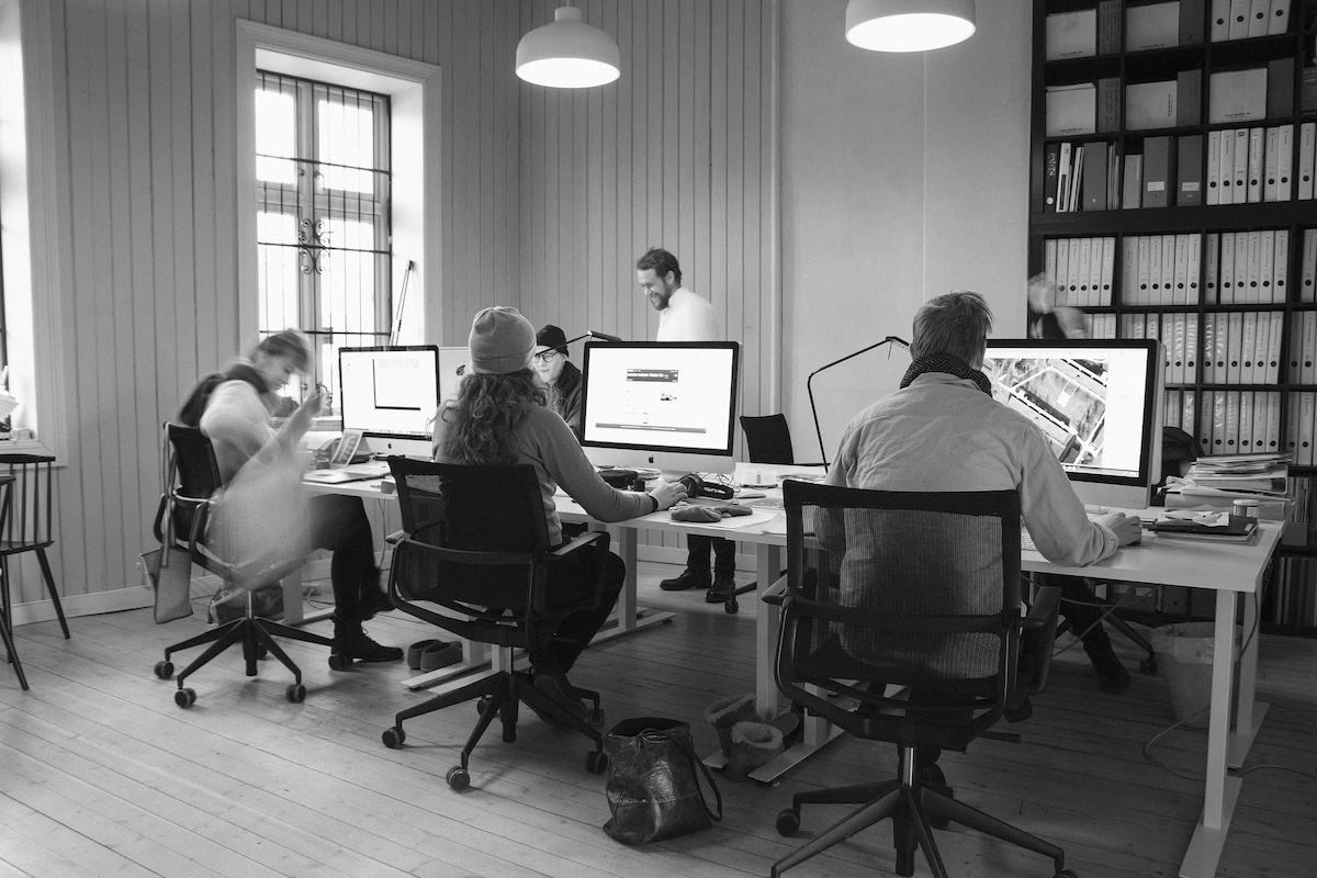 Eriksen Skajaa workspace - Photo Eriksen Skajaa