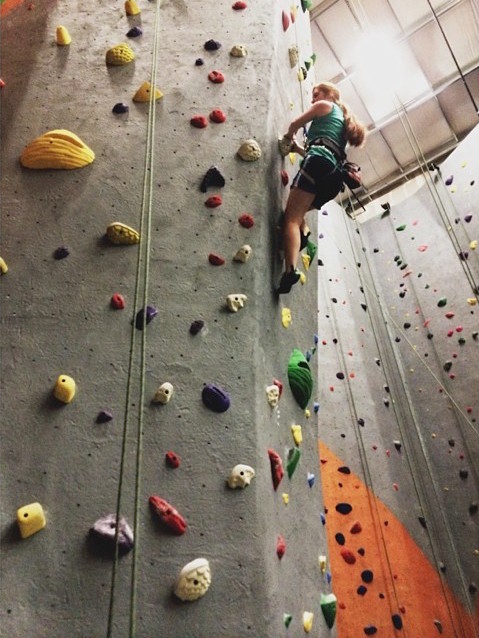 First year of climbing - 2014