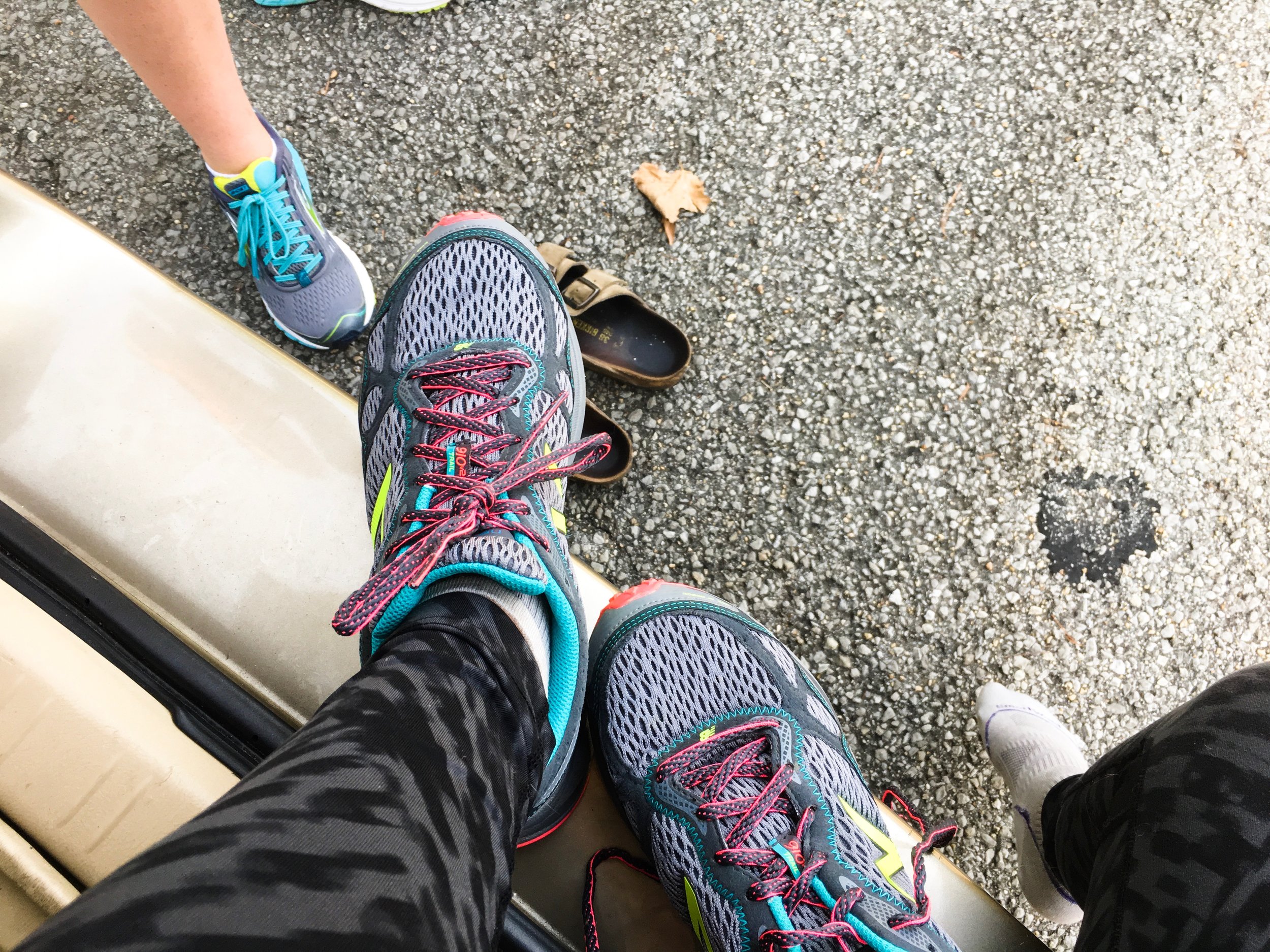 New Balance trail runners are good if yo have hobbit feet like me!