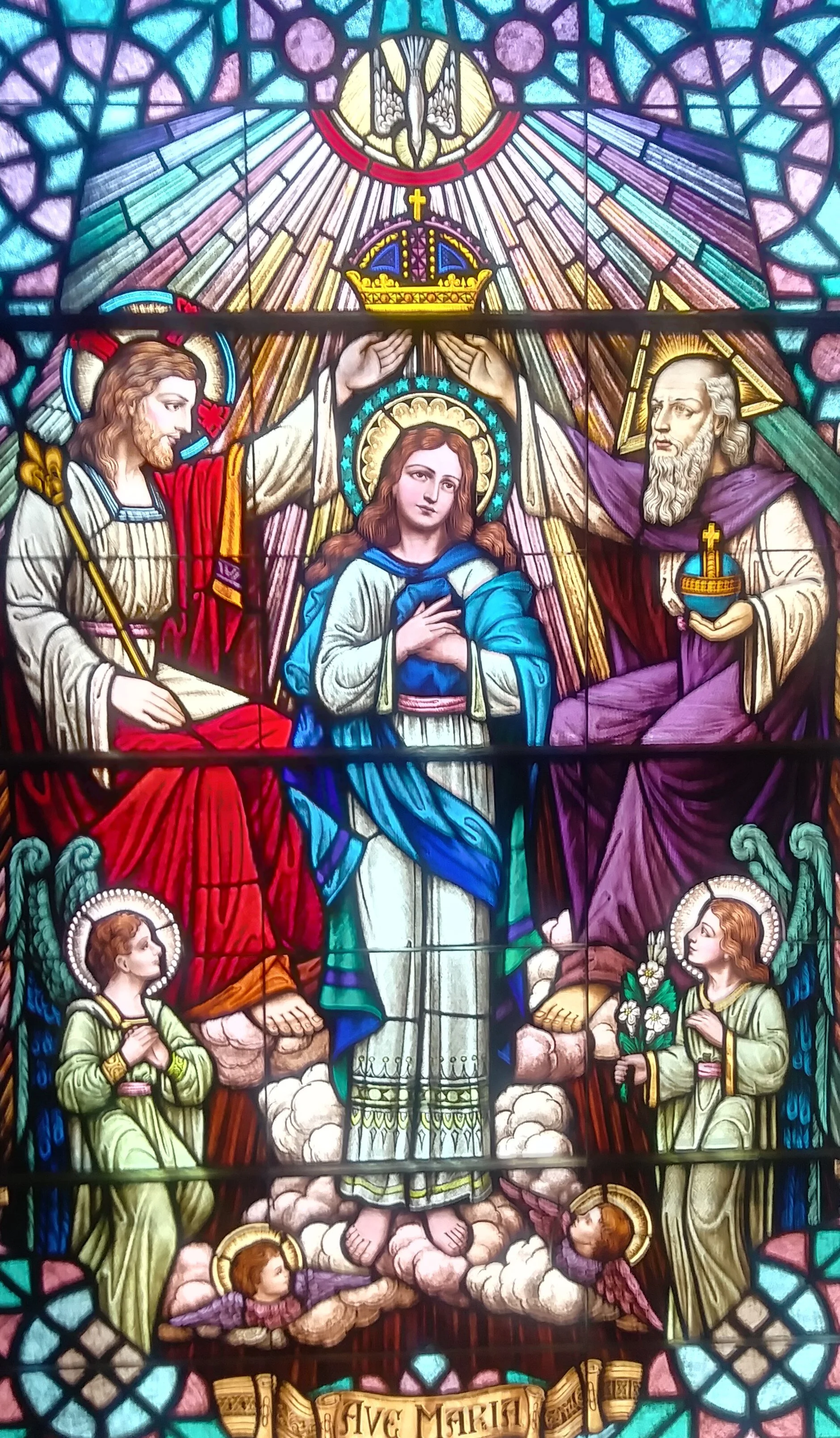 crowning of Mary rectory window.jpg