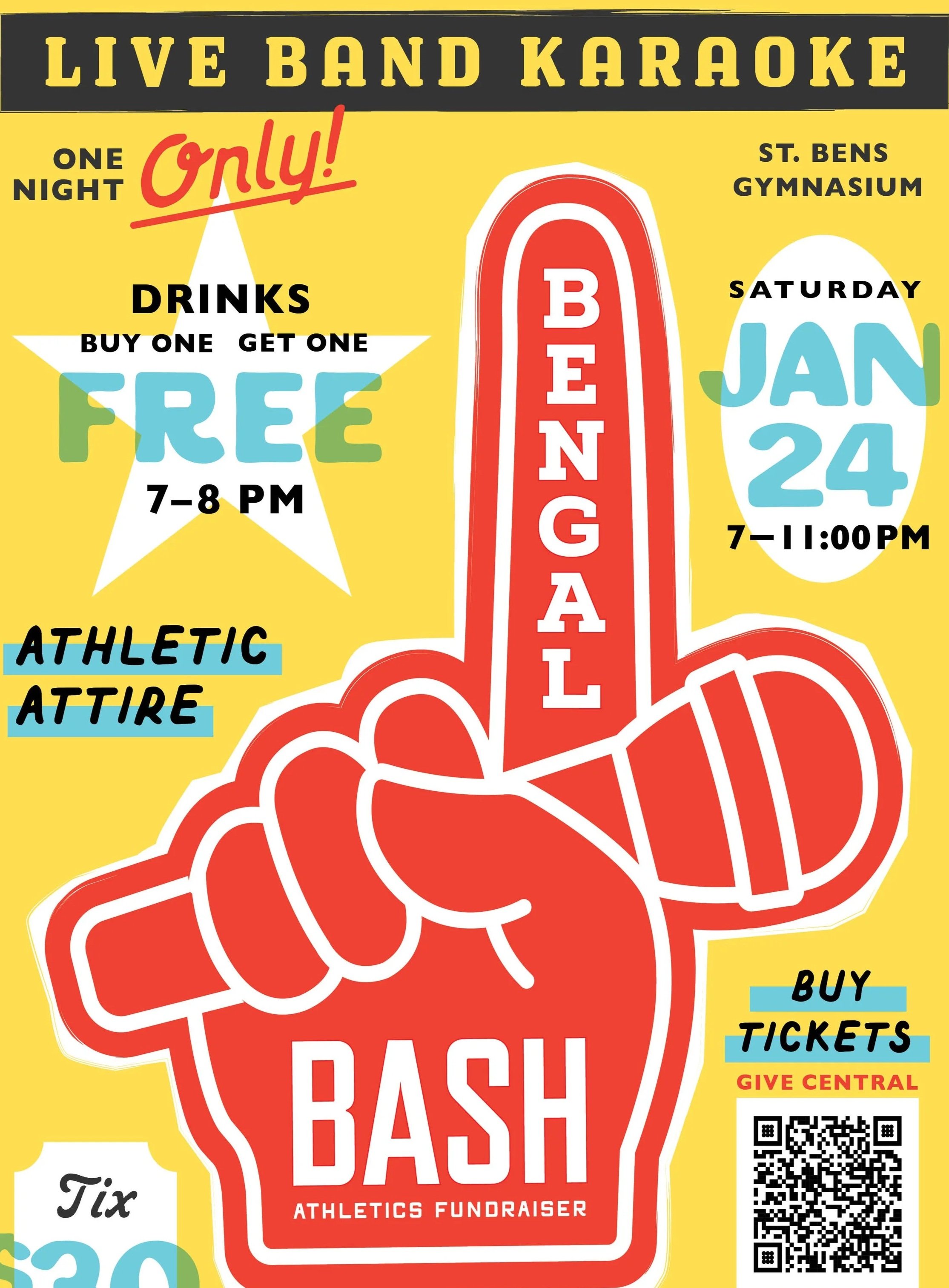 Don't Miss Bengal Bash 2026 Saturday, Jan 24! CLICK HERE TO PURCHASE TICKETS!