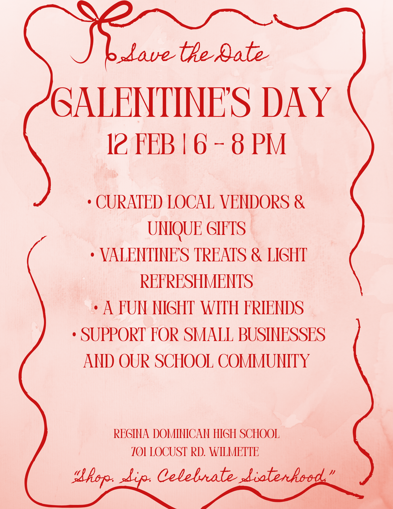 Galentine's Day at Regina Dominican