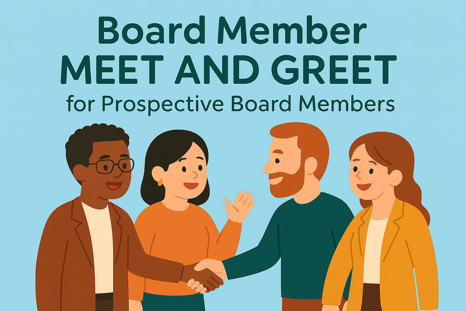 School Board Meet and Greet Happy Hour for Prospective Board Applicants 