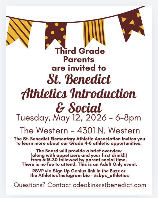 3rd Grade Athletic Info Night 