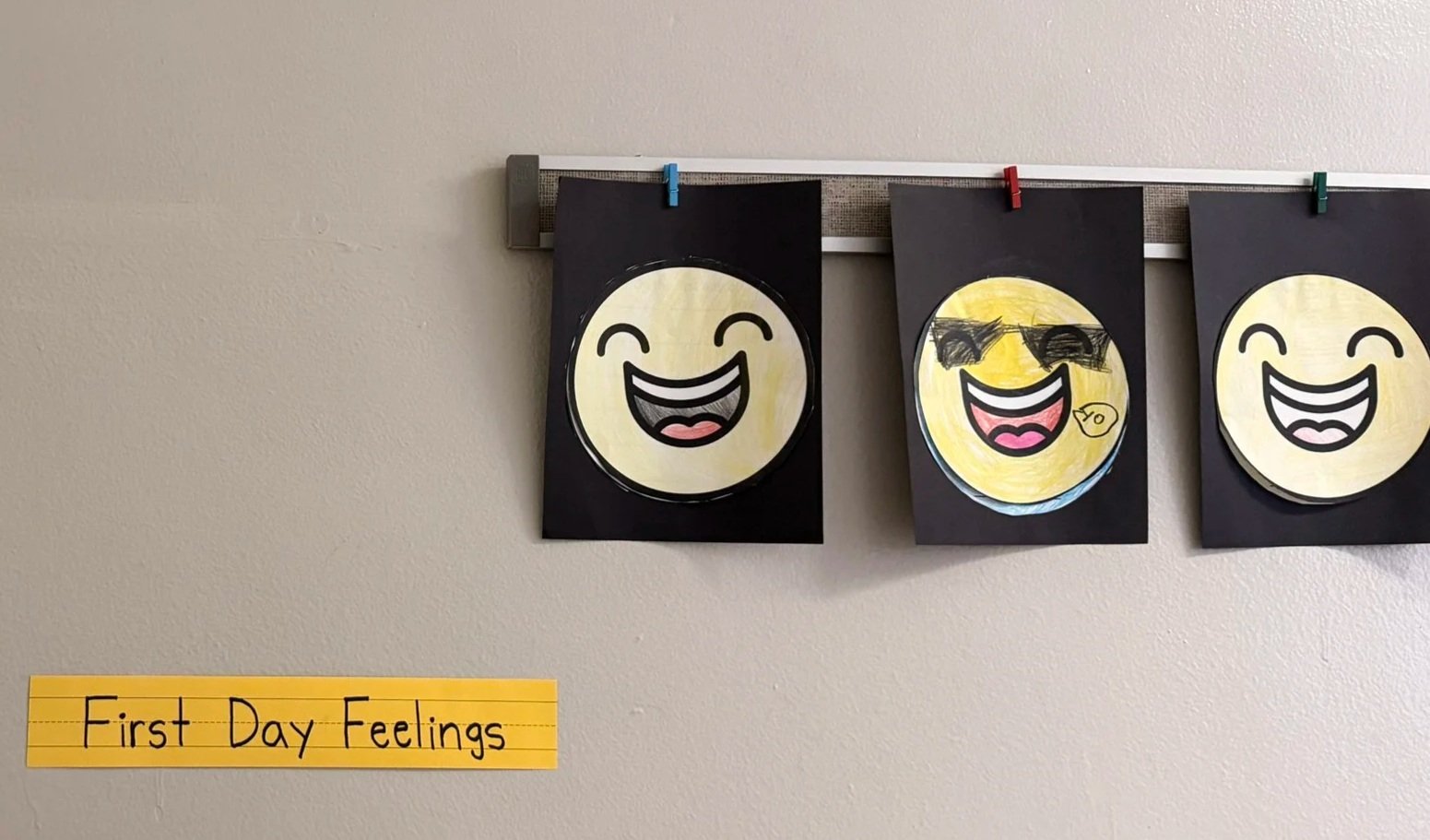 First Day Feelings are all SMILES.