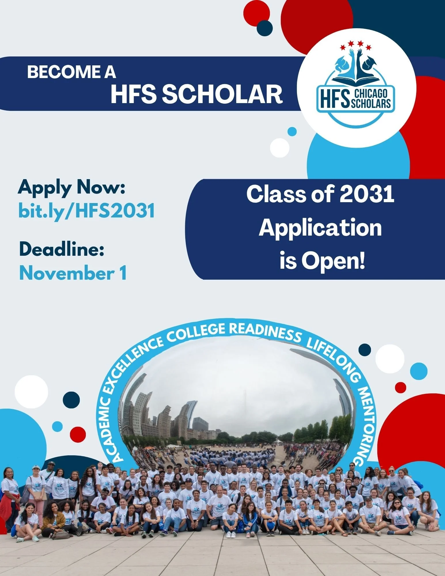 HFS Scholar Application Now Open!