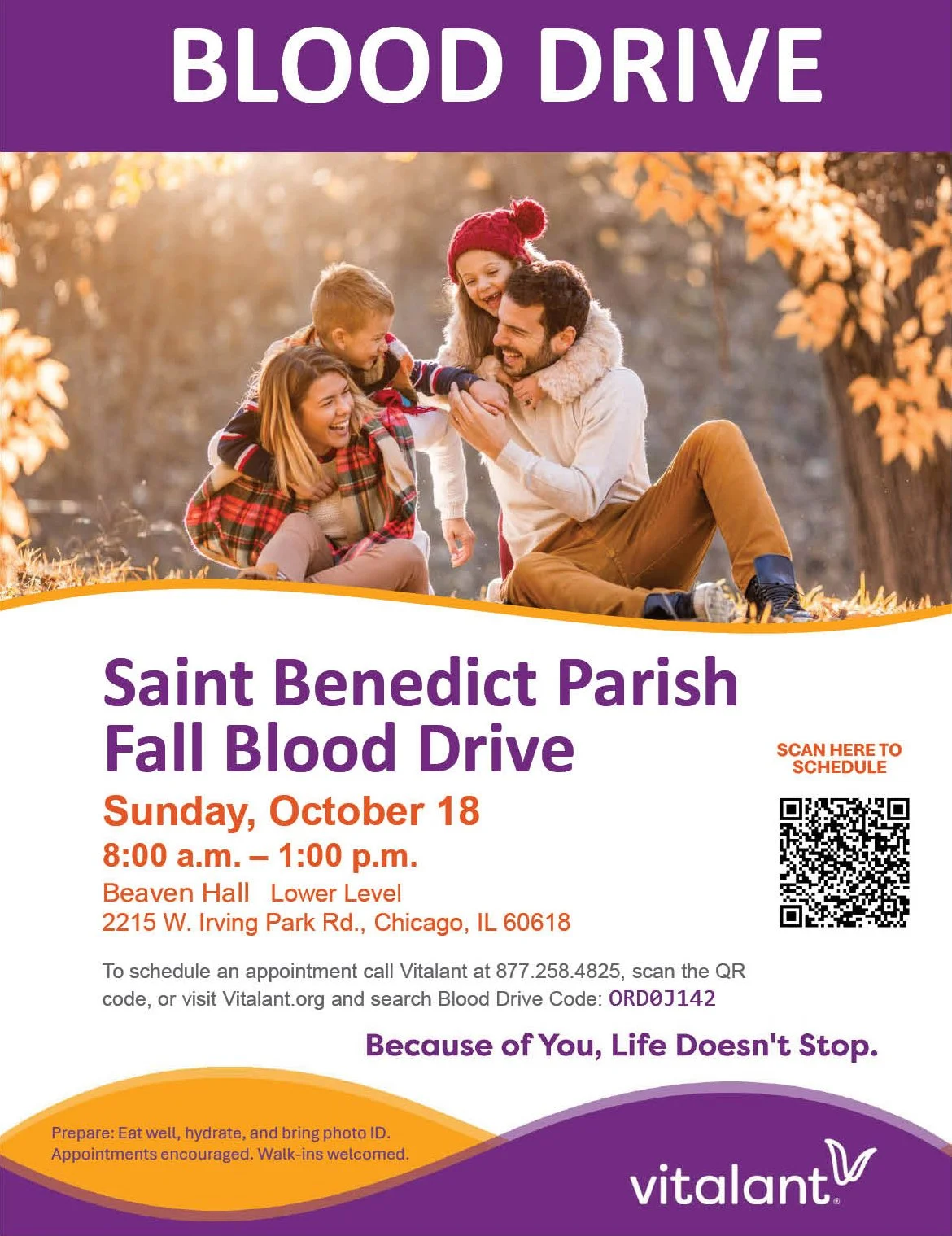 Donate Blood and Earn an Out of Uniform Pass for your kids!