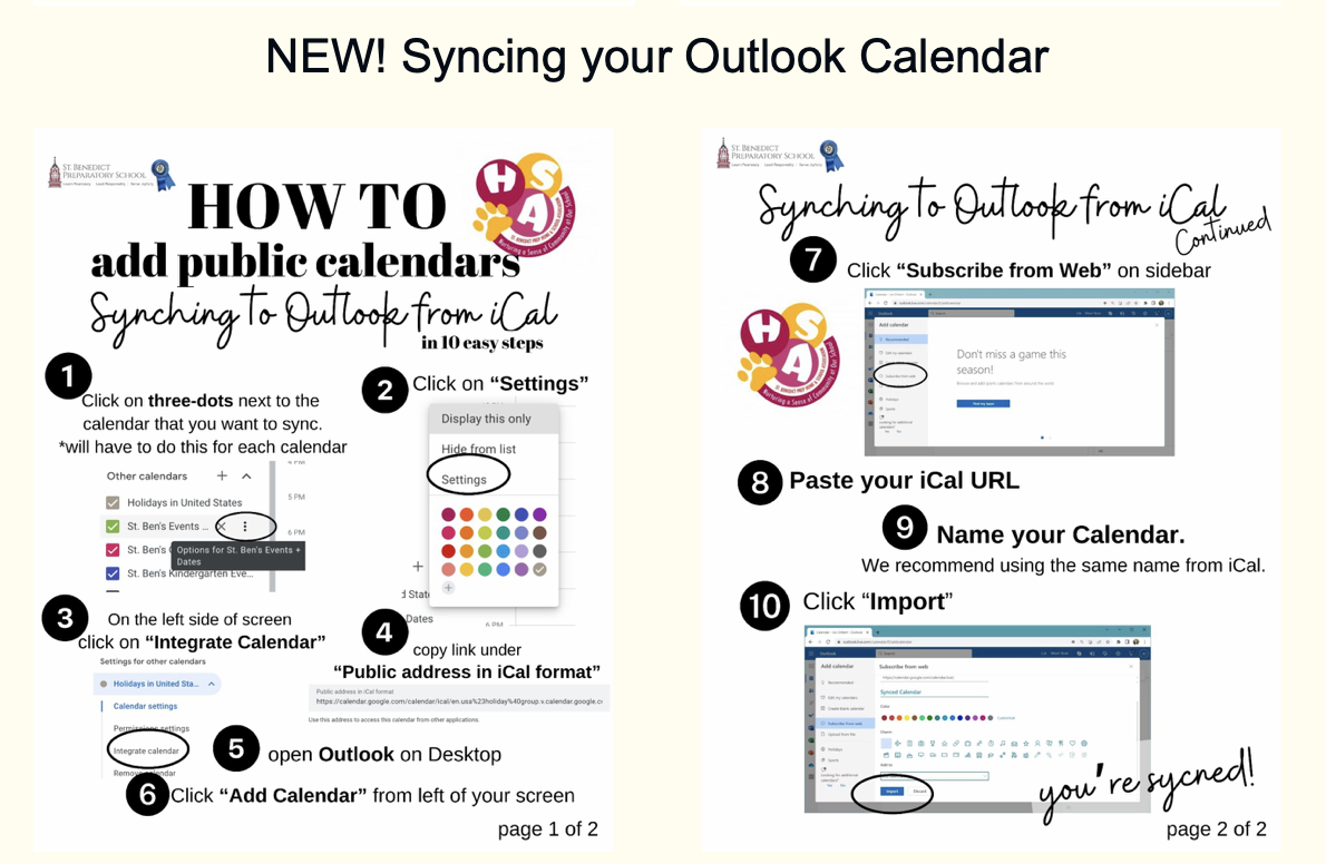 Shared Calendar - How To