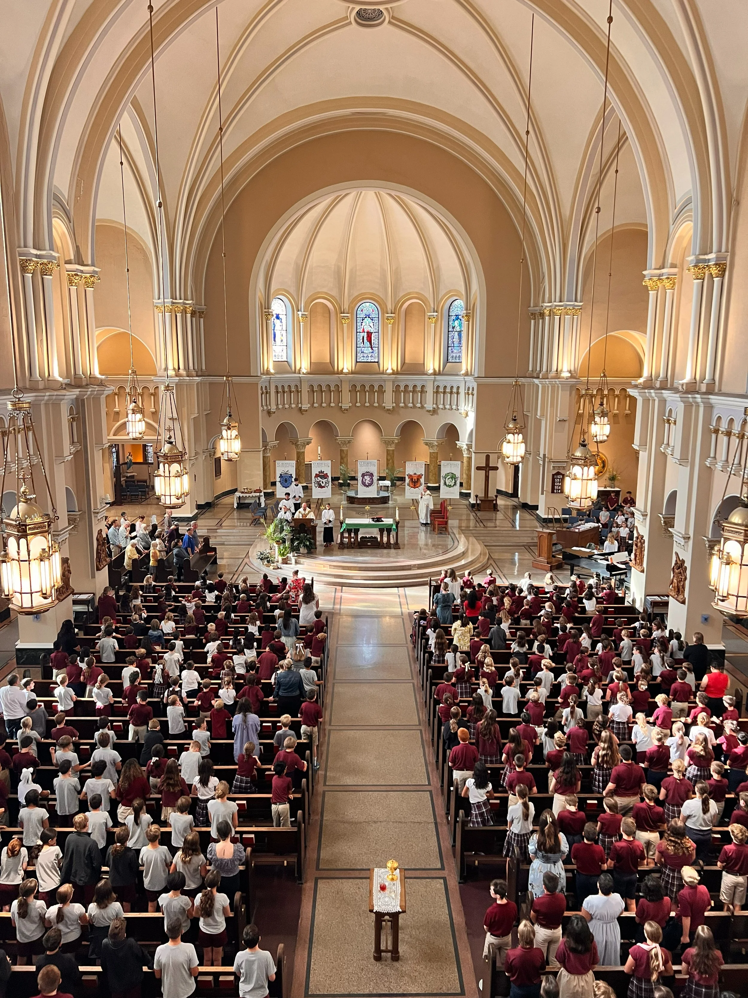 The Church is full of prayerful students as we start the new year. 