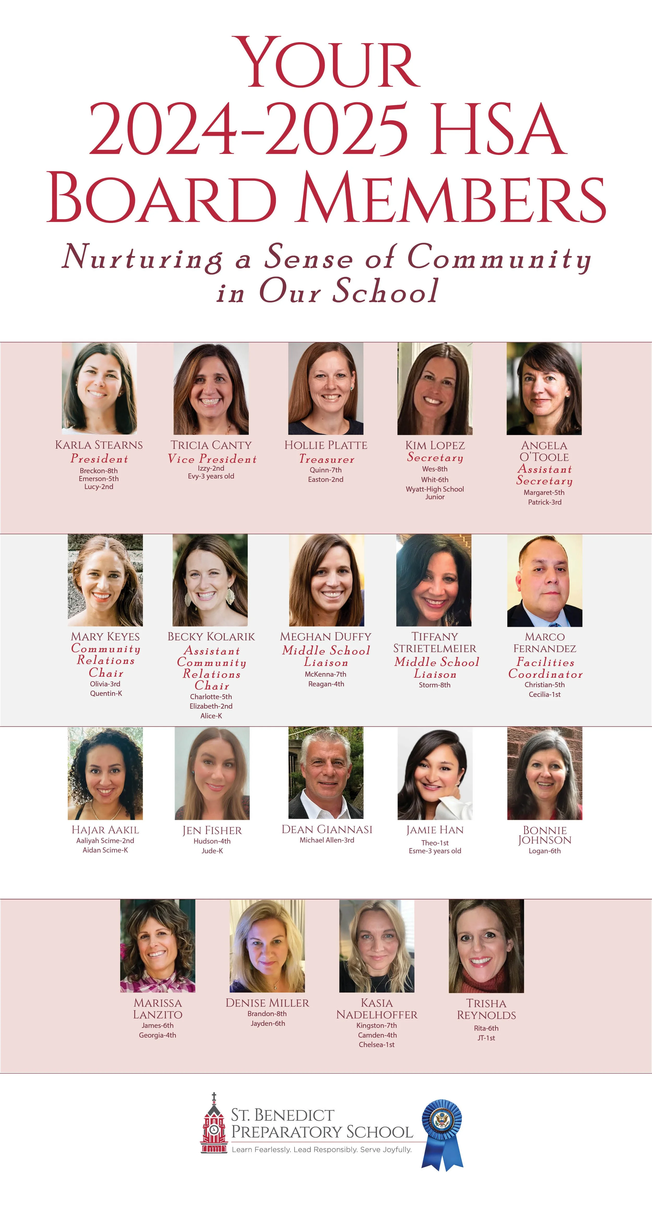 HSA News — St. Benedict Preparatory School