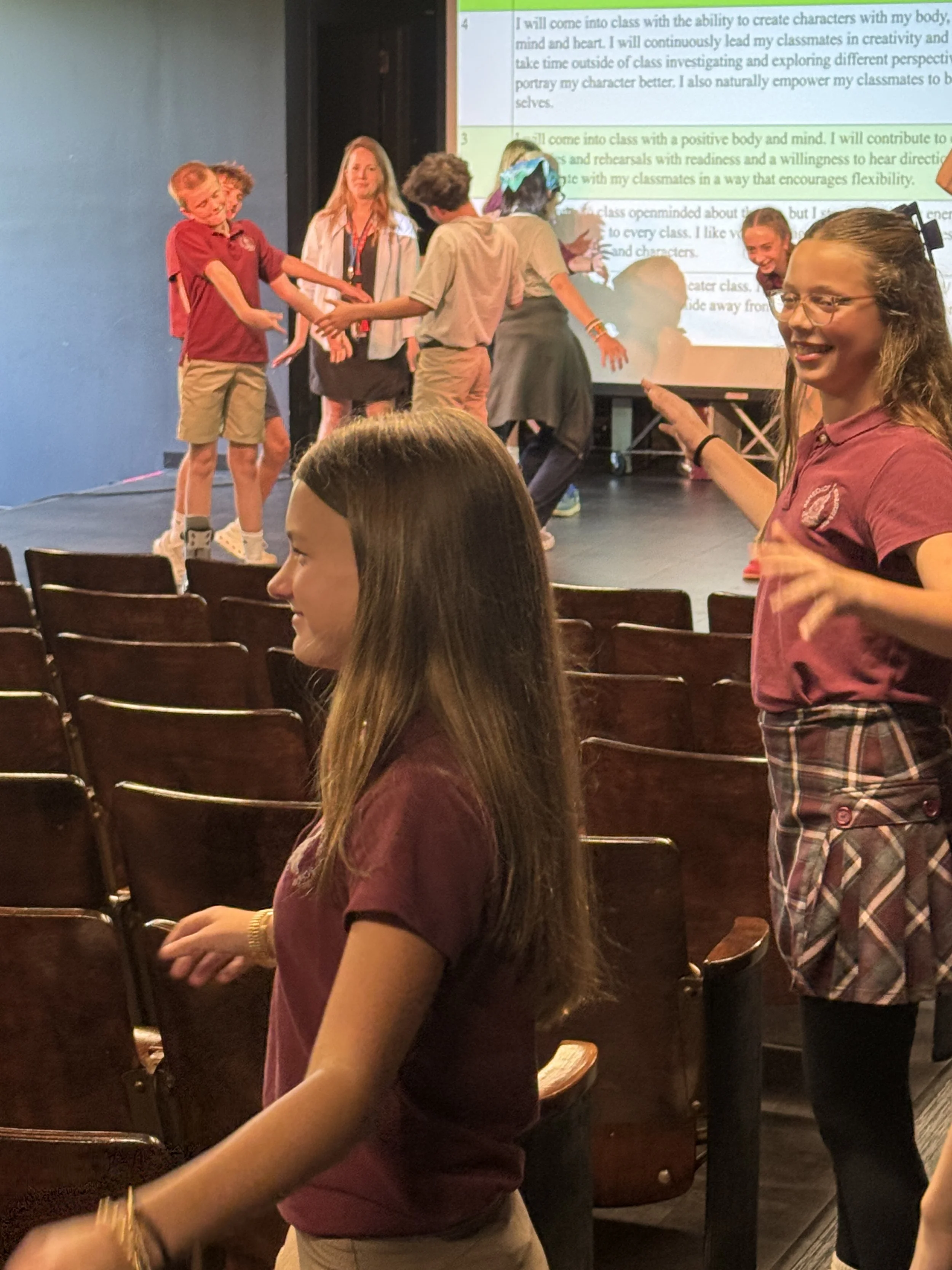 Middle school theatre is already having a blast!
