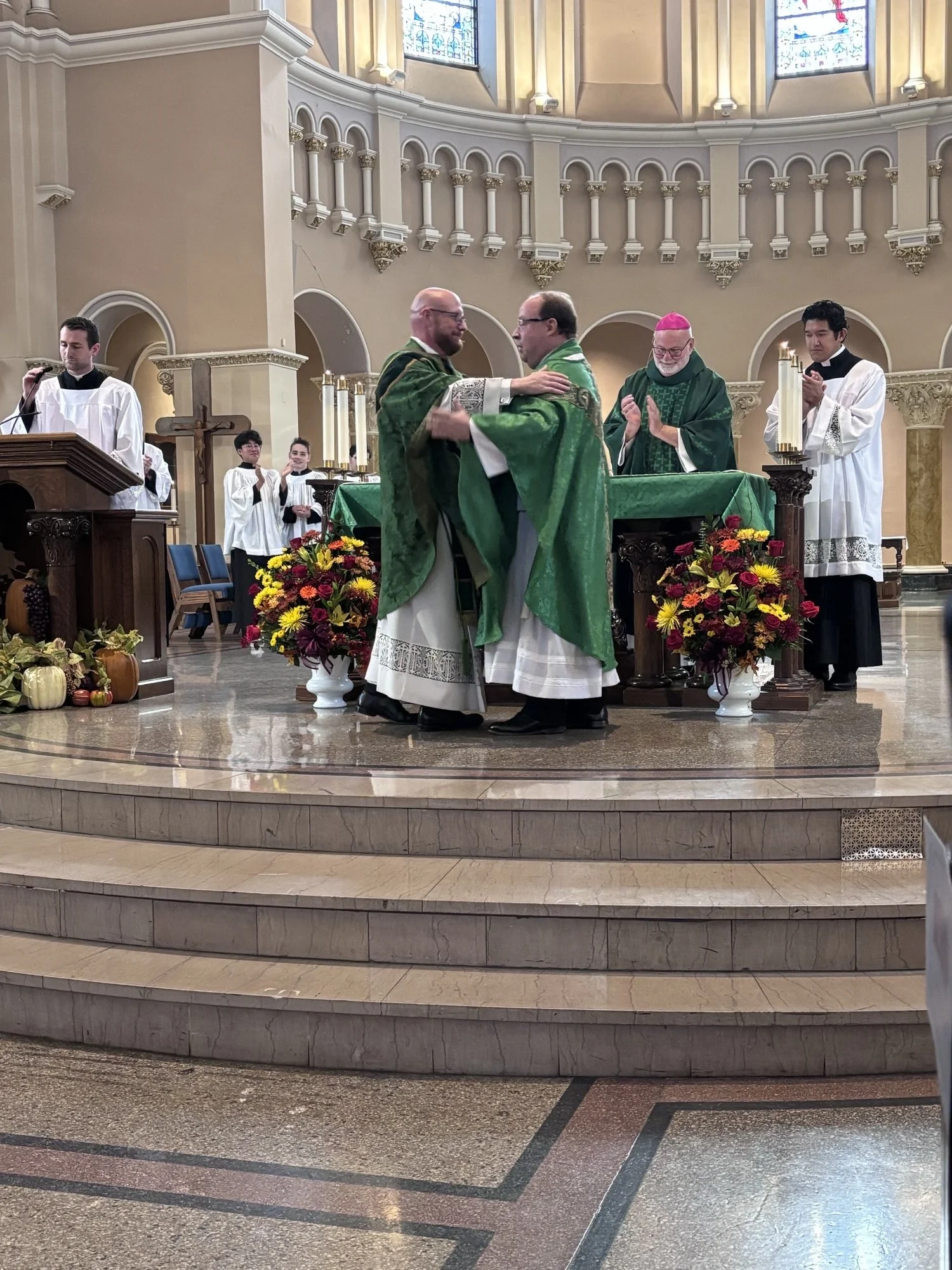 Congrats to Father Ryan - installed as the 10th pastor of St. Ben's. 