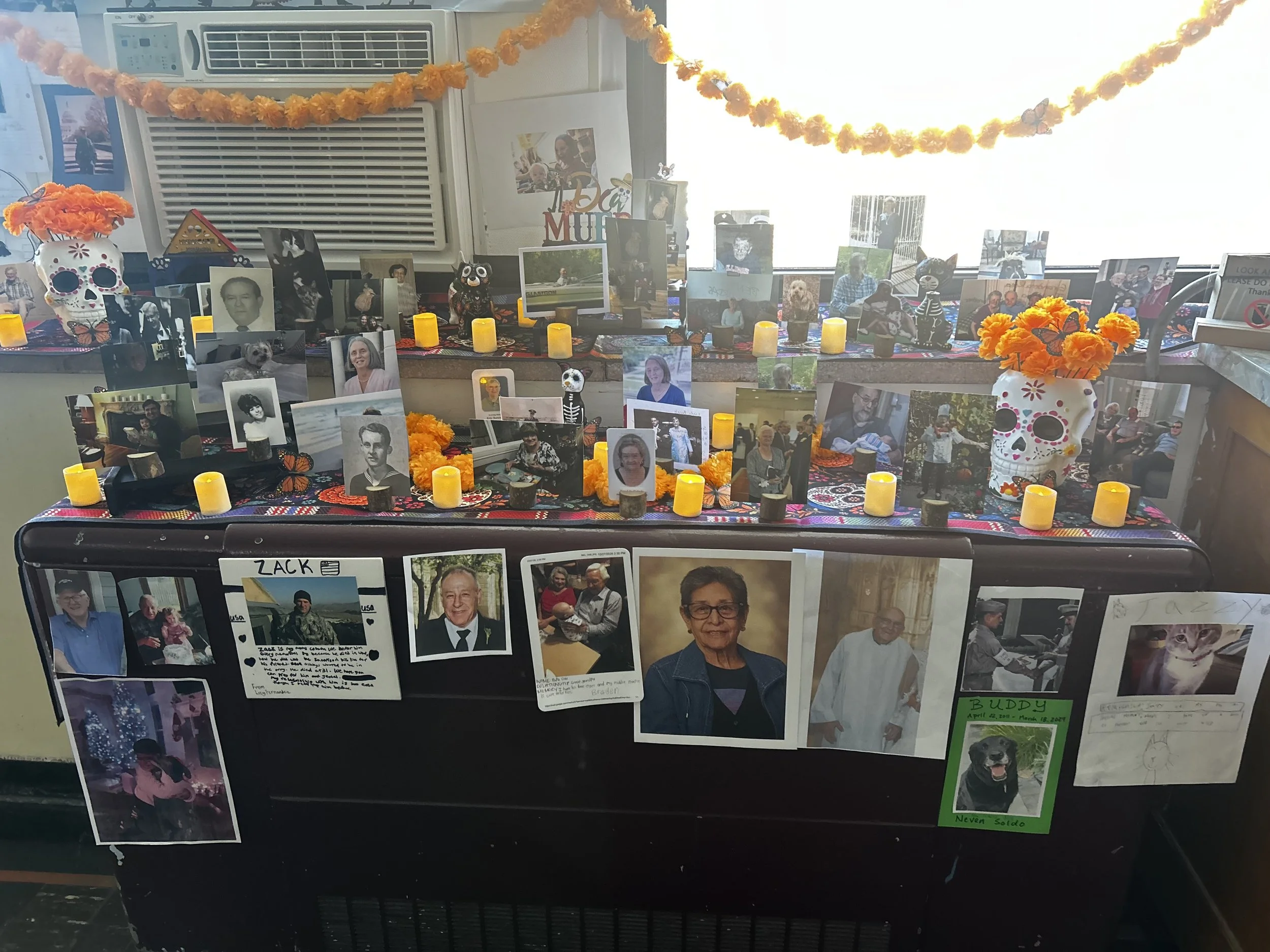 November 2nd is All Souls' Day or Day of the Dead - pray for those loved ones we've lost. 