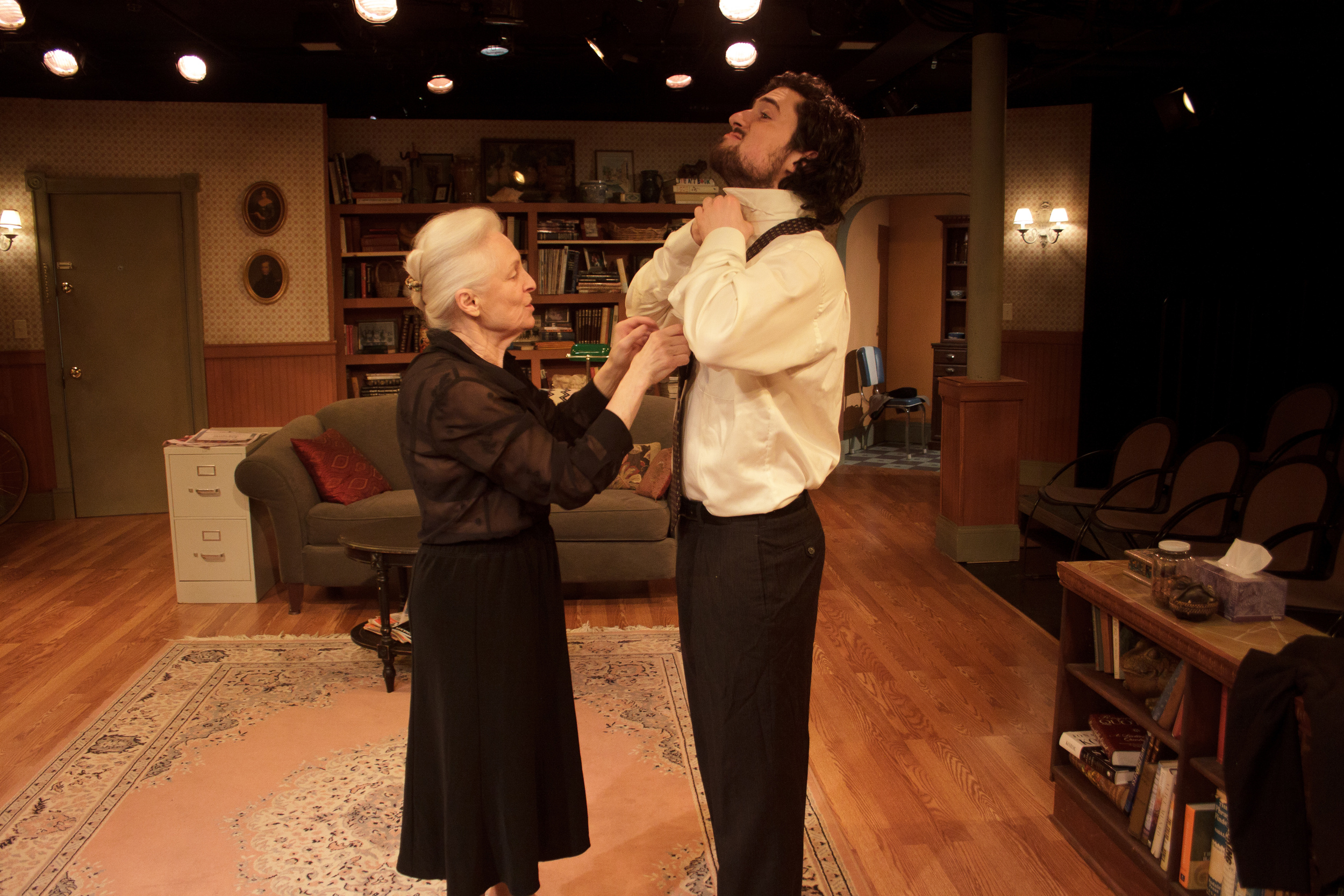 4,000 Miles Director: Michael Dove, Scene Design: Jeffrey Modereger, Costume Design: Catherine Vigne