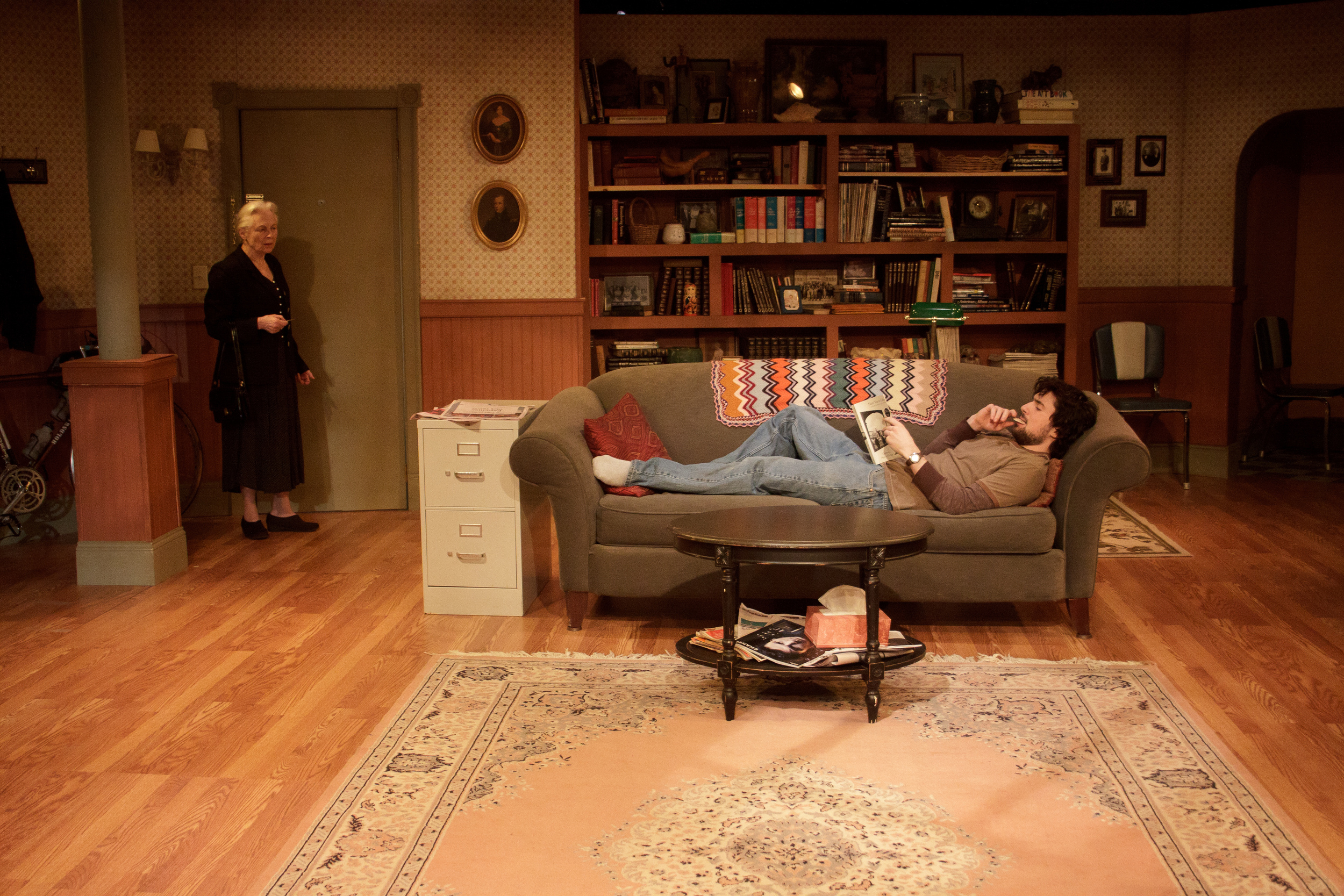 4,000 Miles Director: Michael Dove, Scene Design: Jeffrey Modereger, Costume Design: Catherine Vigne
