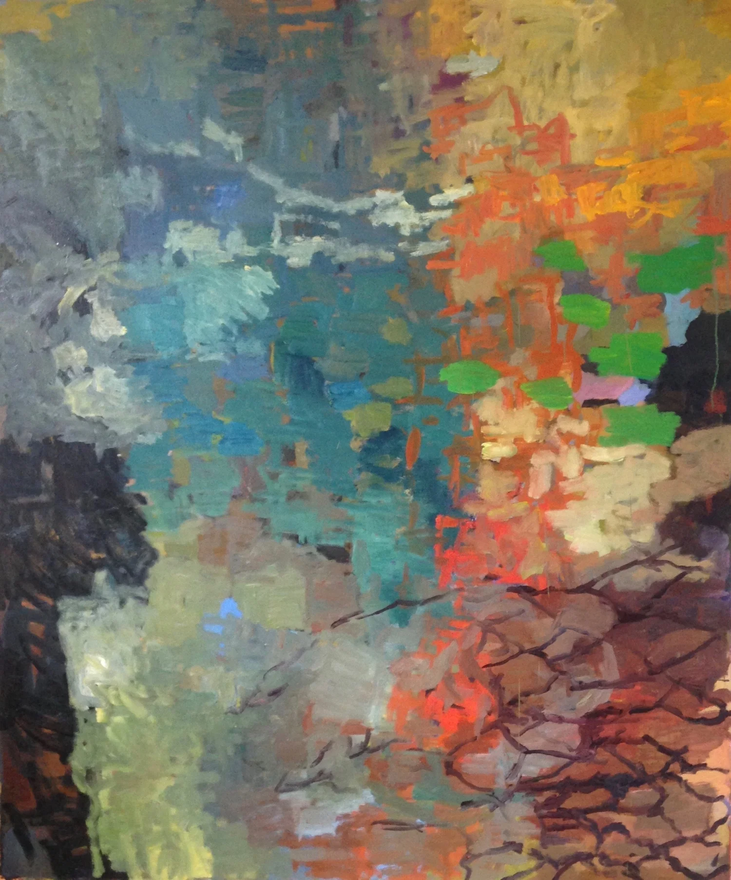 Sadko Trades Upon the Seas <br/> Oil on canvas <br/> 72 x 60 inches <br/> (182.88 x 152.4 cm)