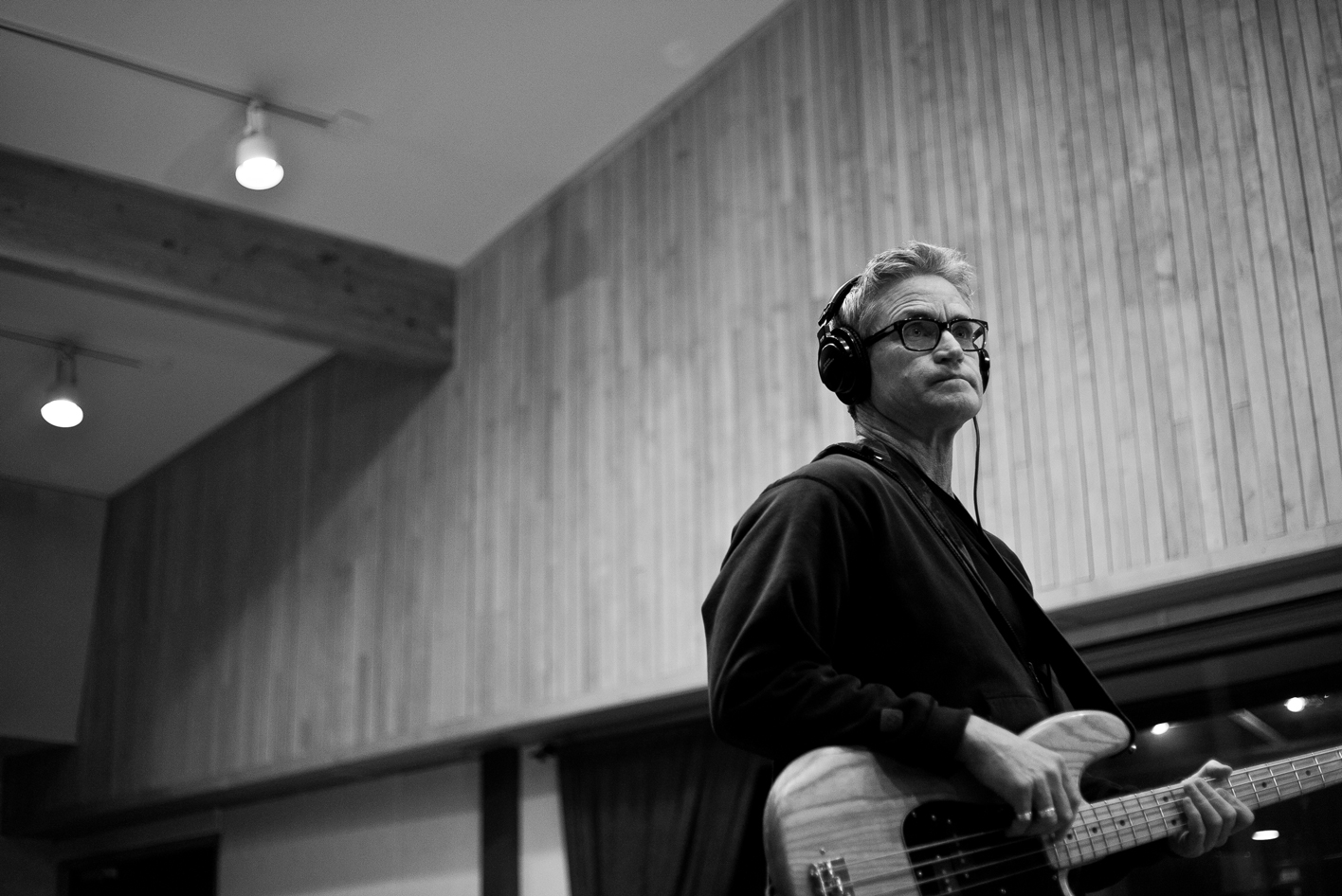  Tom Melancon recording at London Bridge Studio. 