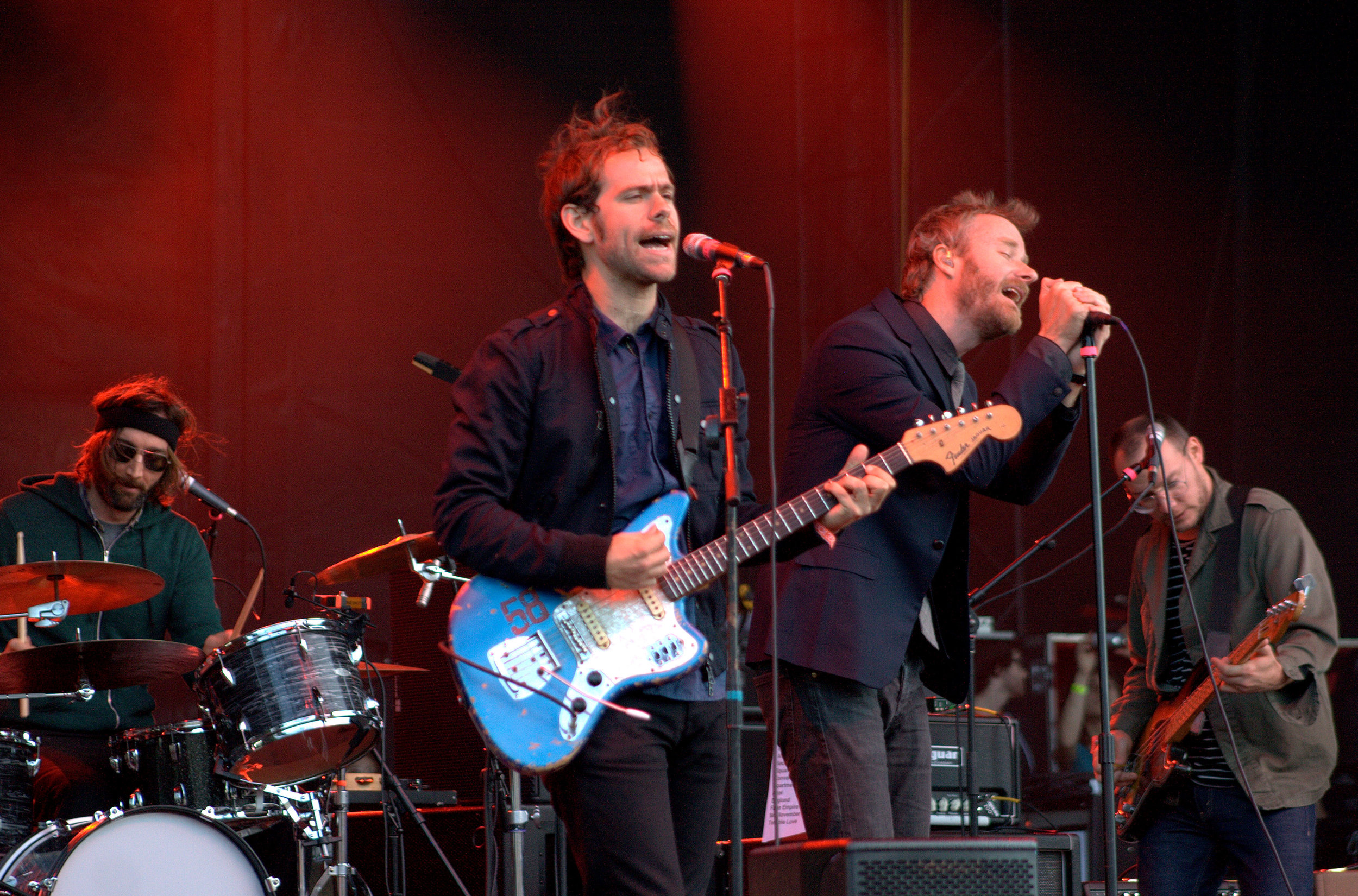  The National performing at the 2010 Sasquatch! Music Festival in George, WA. 