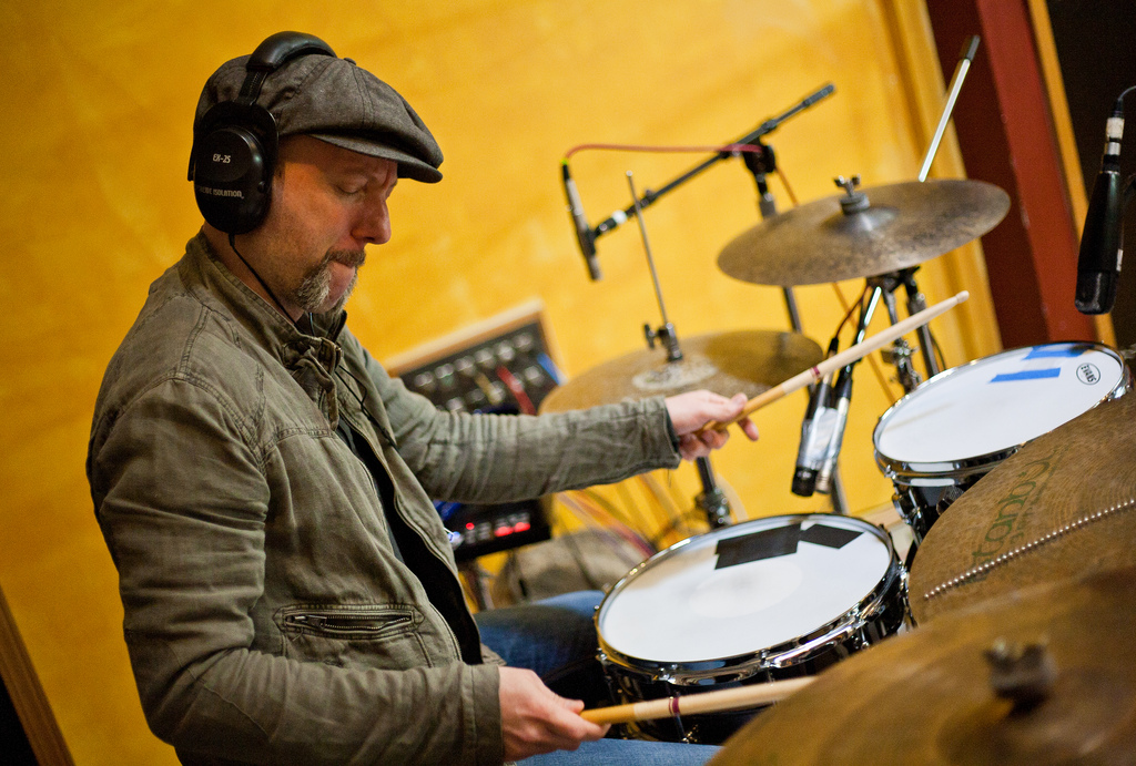  Davis Martin recording at London Bridge Studio. 