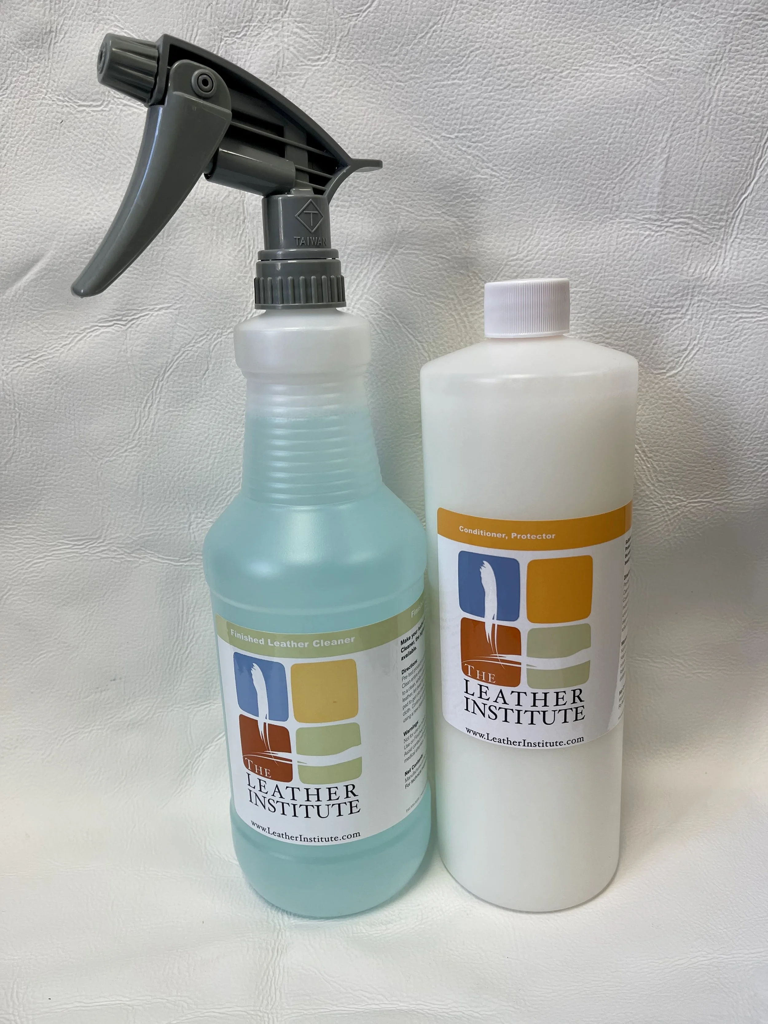 Cleaner, Conditioner/Protector Quart Bundle — The Leather Institute