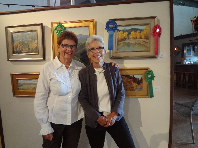 Wilderness Coordinator bonnie Freeman and Jane Hurd