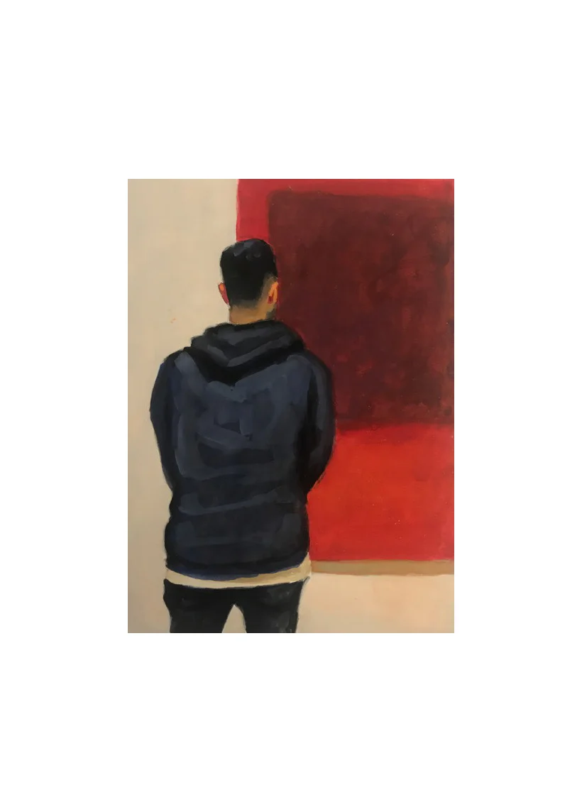 I Own A Rothko Red and Brown