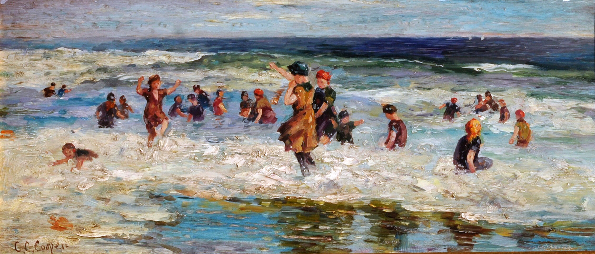 Cooper Women Playing in Surf.jpg