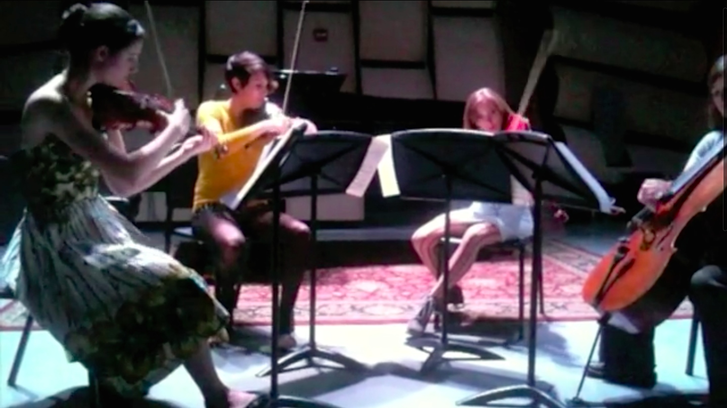 Ravel String Quartet: the very first ISQ performance