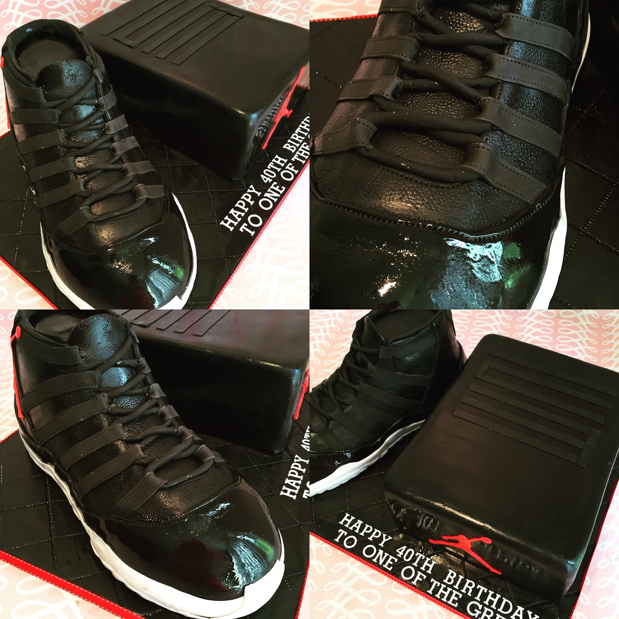 Sneaker cake 