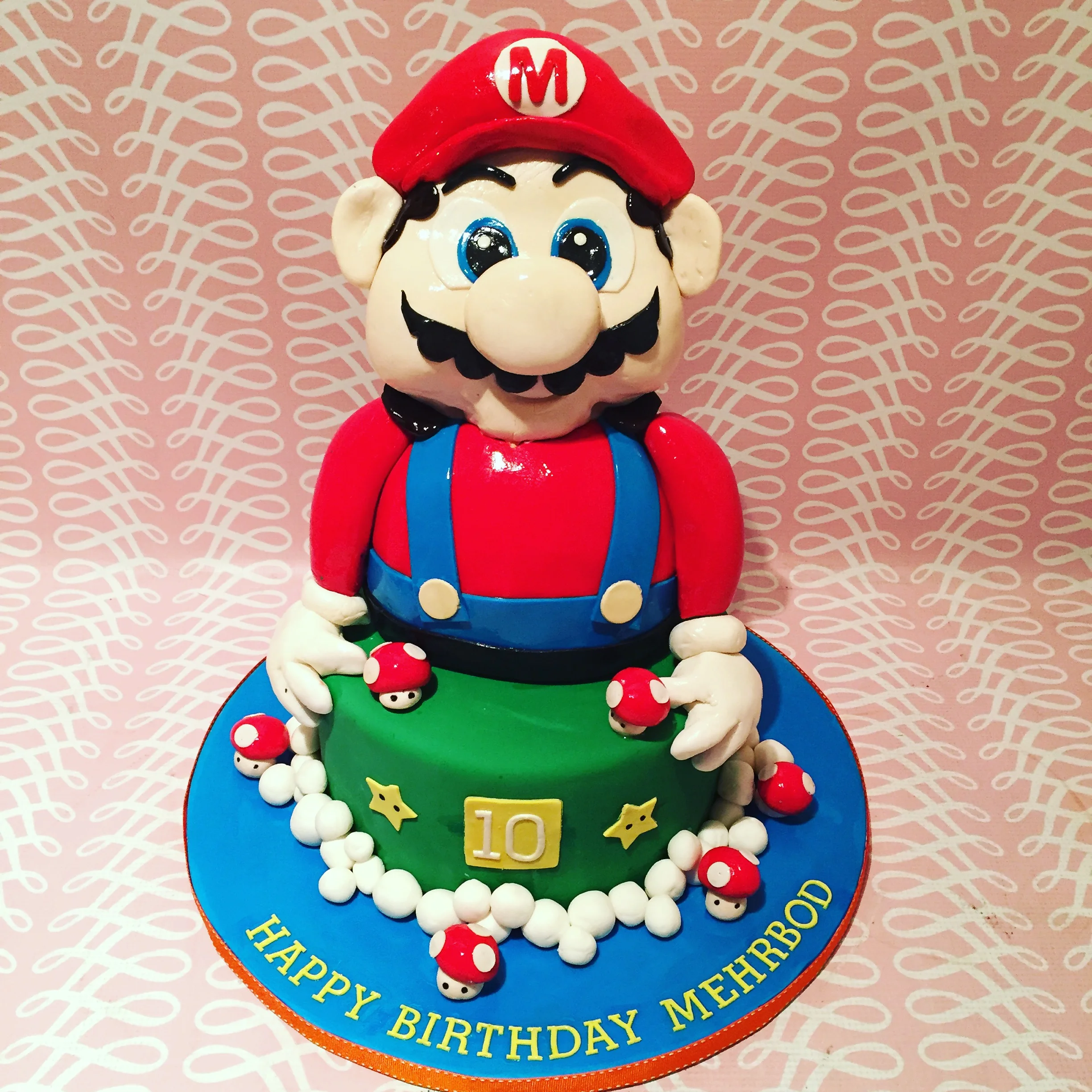  Super Mario cake 