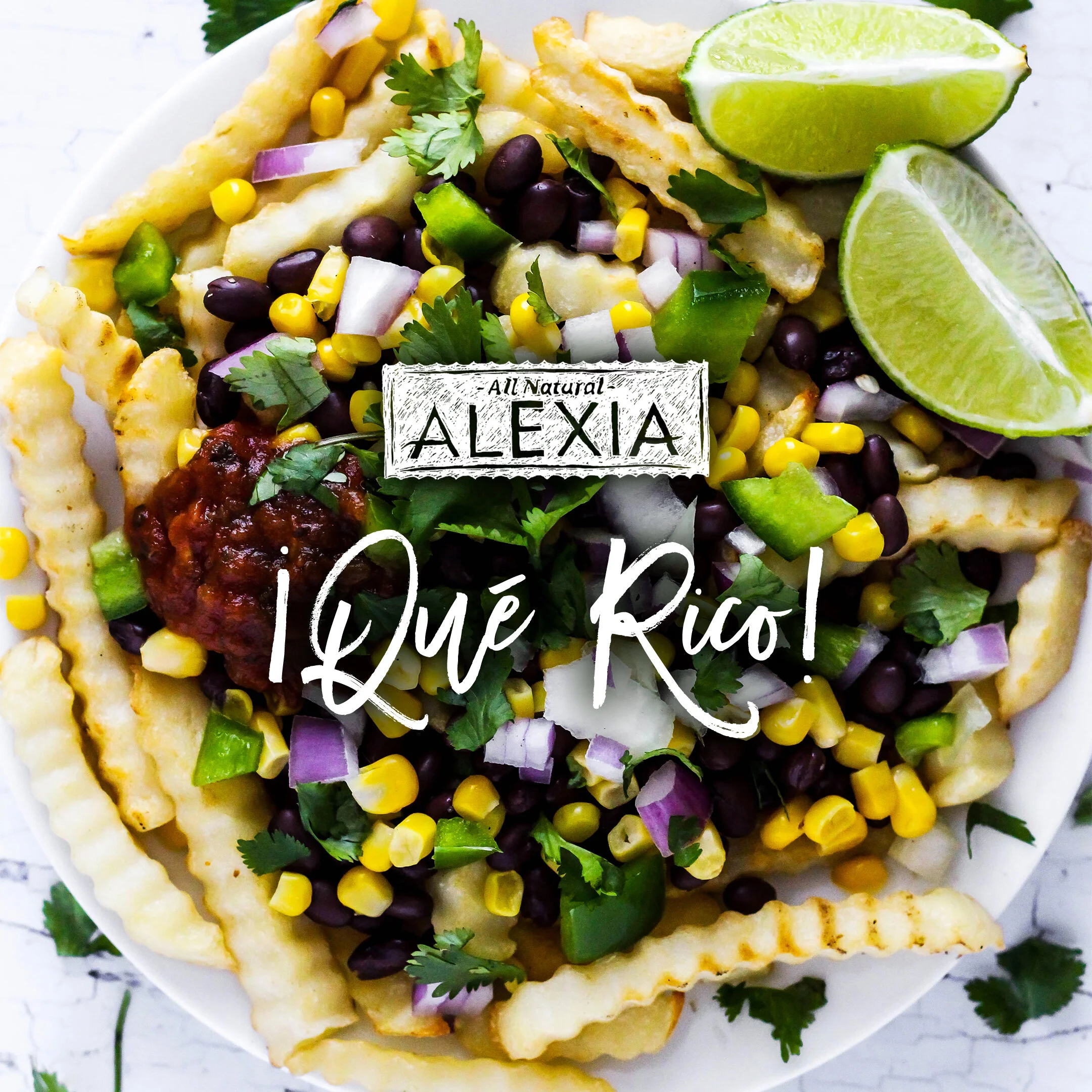  Feliz Cinco de Mayo. We’re celebrating with Crinkle Cut fries, a little lime salsa and a lot of all-natural flavor. ¡Qué rico! 📷 courtesy of our friend @emilieeats 🇺🇸 💛🇲🇽 #crinklecutfries #alexia #cincodemayo 
