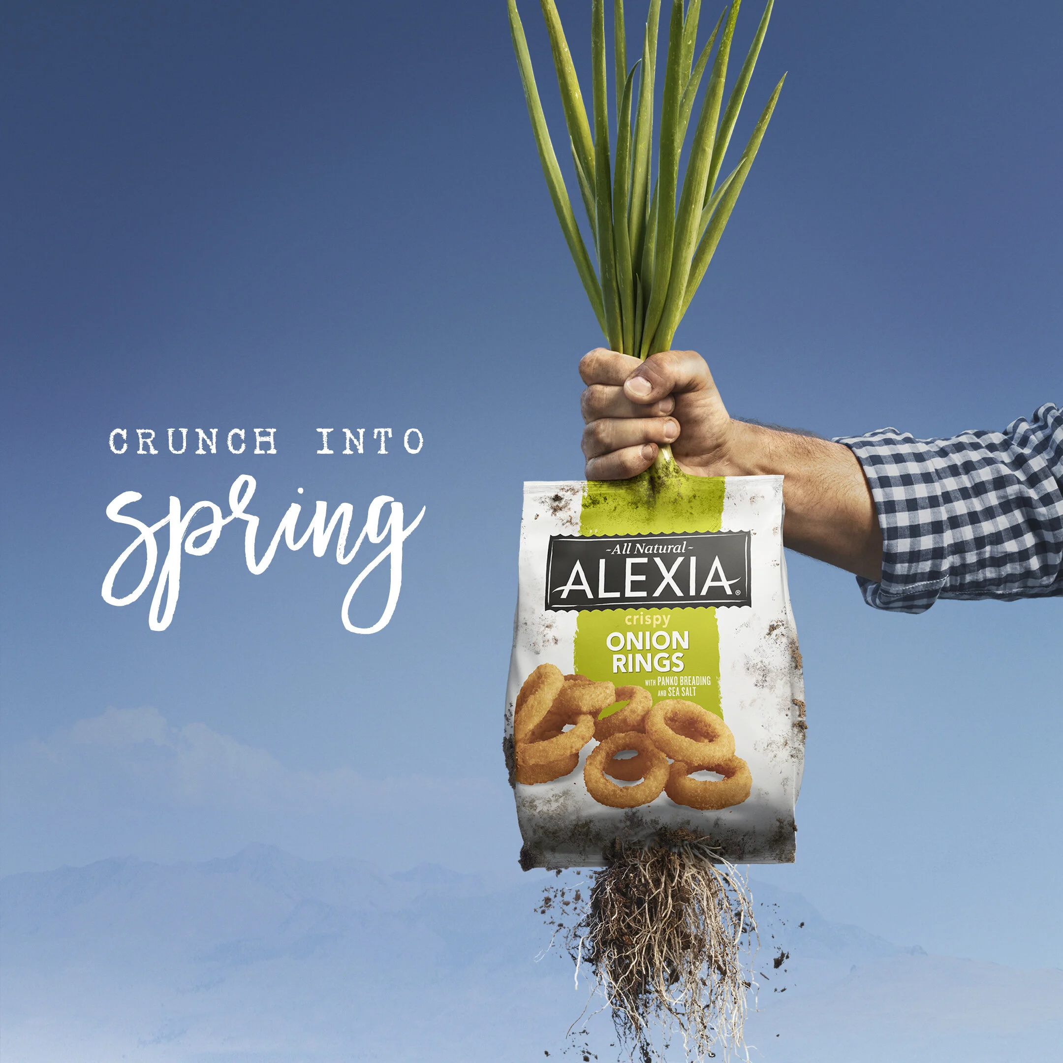  Crunch into spring 🌱 with our farm-fresh Crispy Onion Rings. Light panko breading teams so well with sweet onion that you might just discover a new freezer staple. #onionrings #alexia #spring #panko 