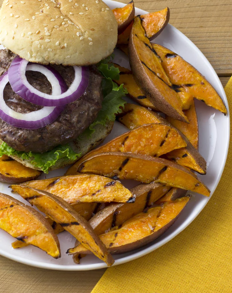 Grilled Sweetpotato Wedges