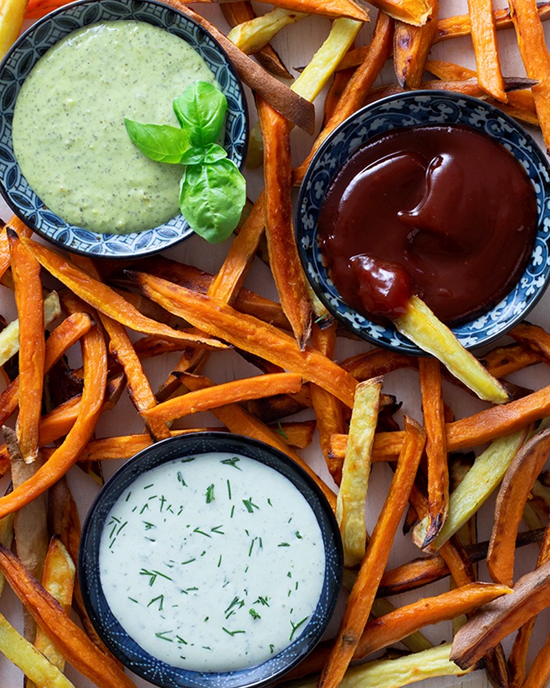Three Crazy Good Super Easy Dipping Sauces For Sweetpotato Fries California Sweetpotatoes