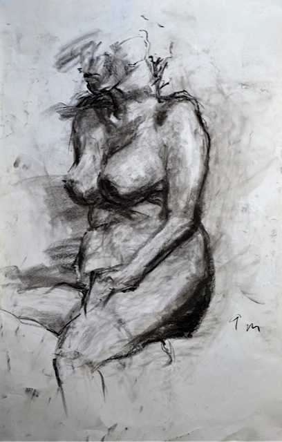 Seated Front Study- 9 min, 2010