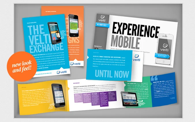 Velti Rebrand - Print Package