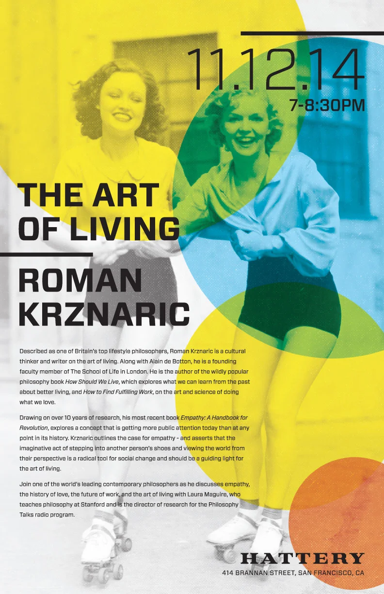 The Art of Living Event Poster