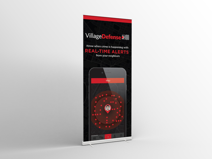 Village Defense Standee